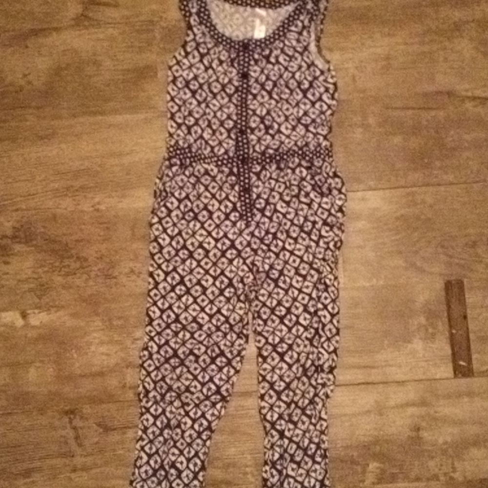 Little girls jumpsuit sleeveless